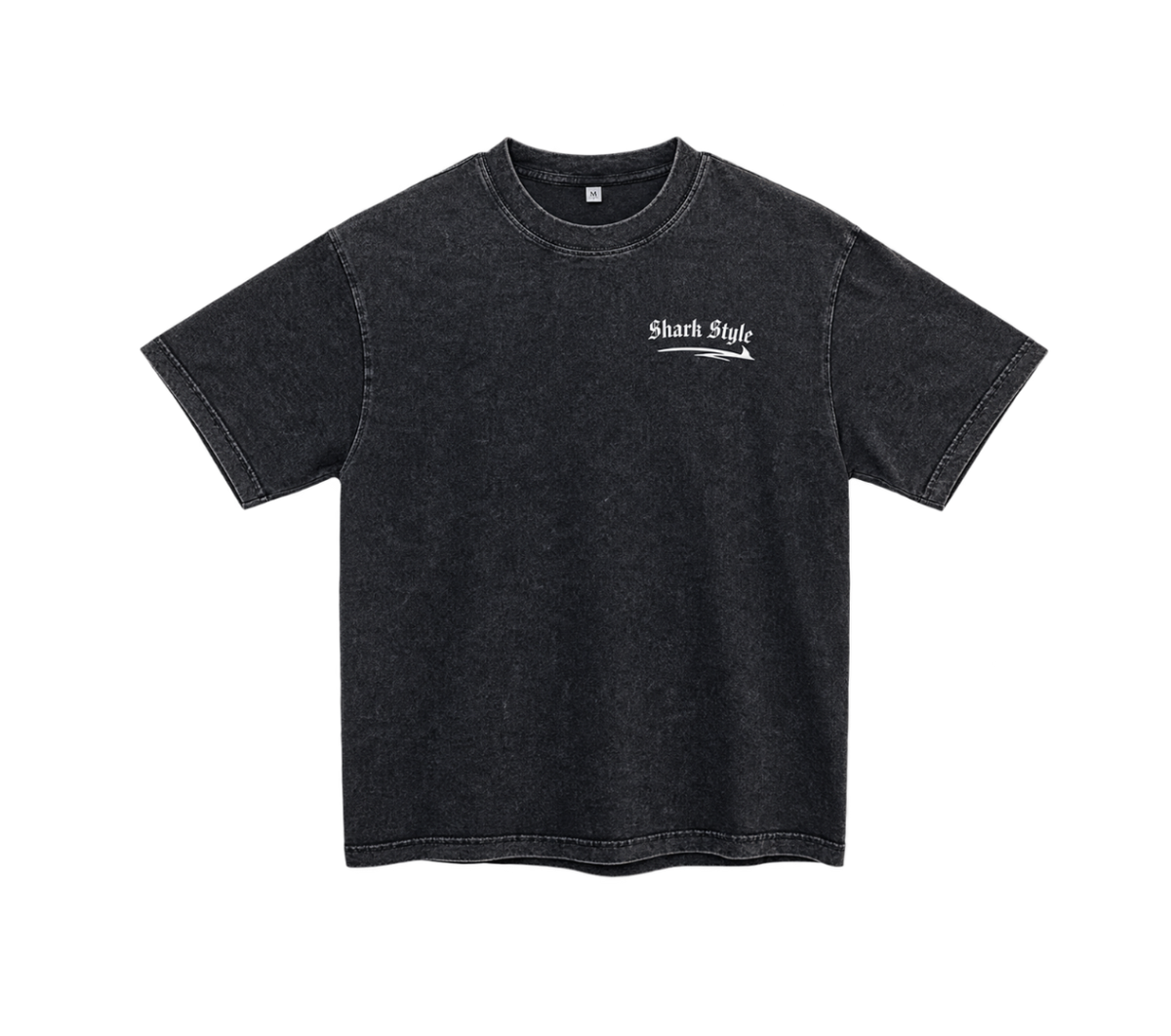 Compass Oversized Tee - Black