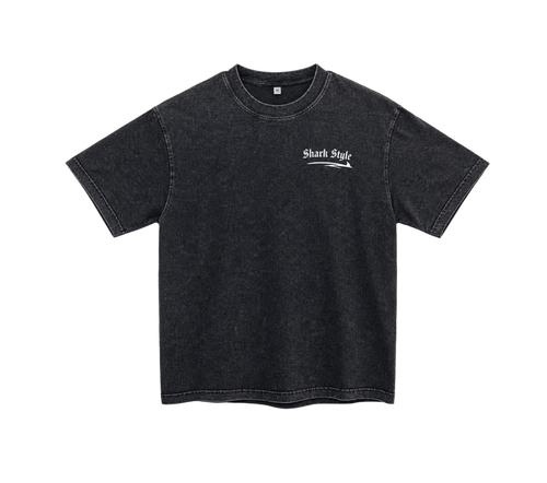 Compass Oversized Tee - Black