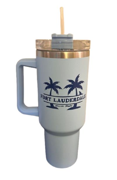 Fort Lauderdale 40oz Tumbler - Blue