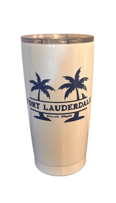 Fort Lauderdale 20oz Tumbler - White